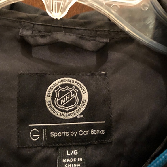 New San Jose Sharks rain jacket - Picture 4 of 4